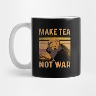 Make Tea Not War Peaceful Samurai Tea Drinker Mug